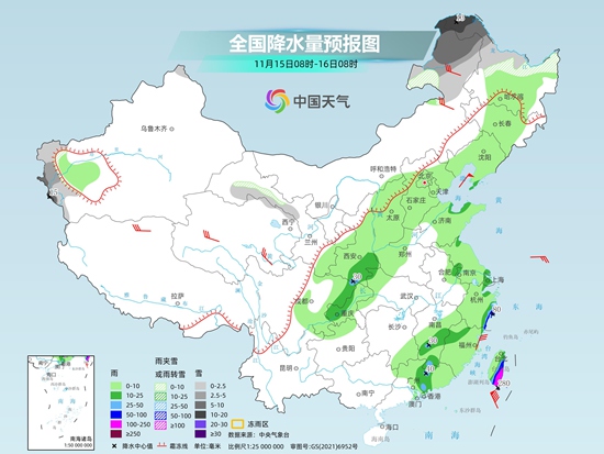 中东部降雨范围广泛 江南华南多地暖热同期少见