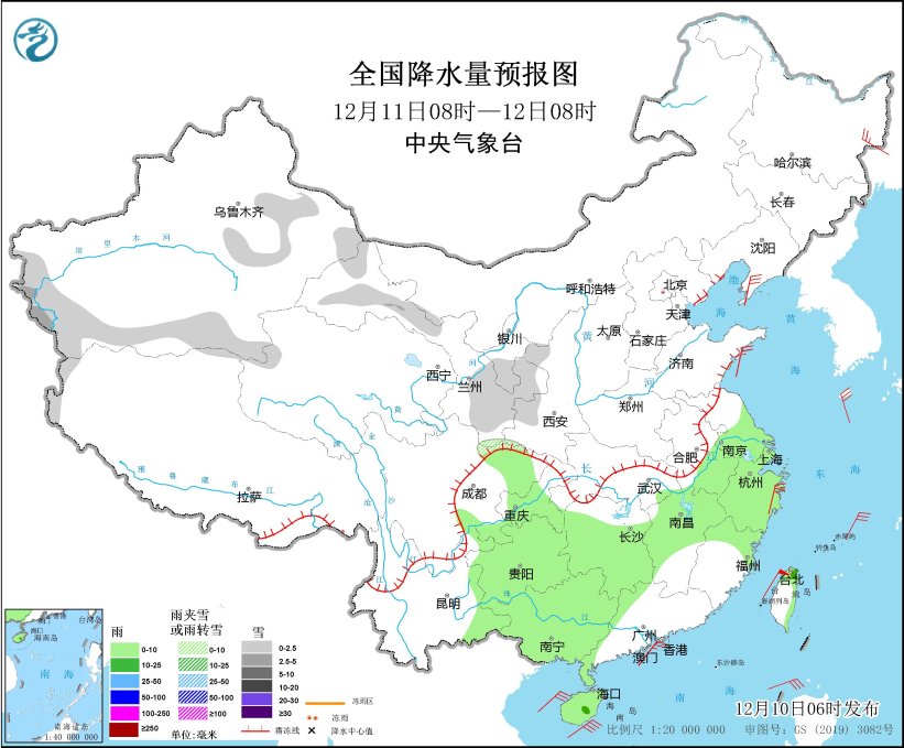 冷空气将影响我国