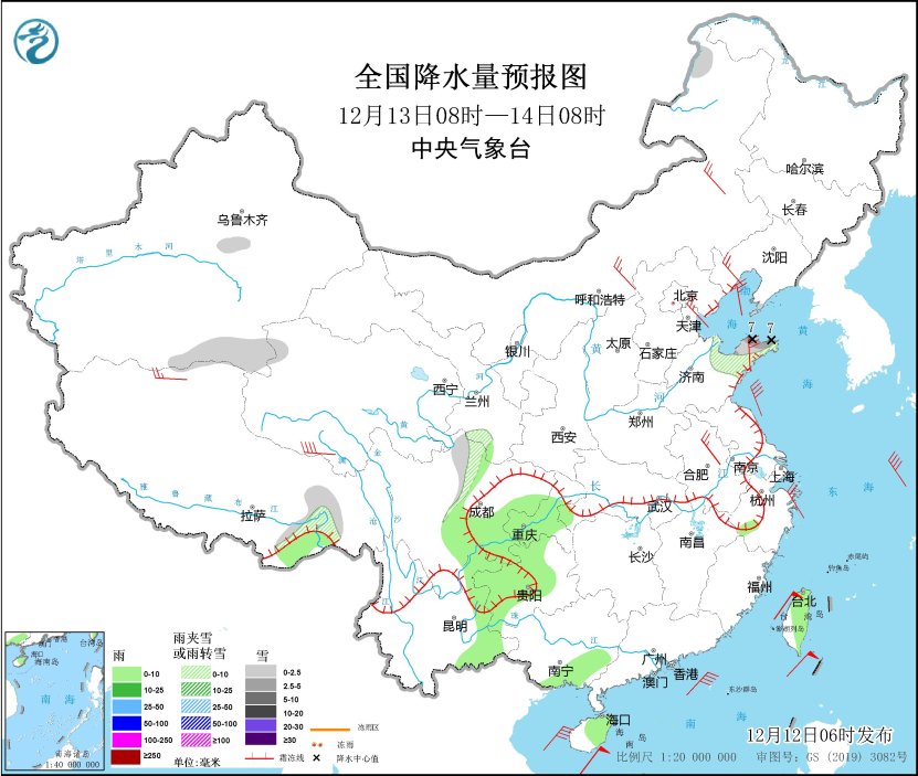 较强冷空气继续影响我国 西北地区东部华北等地有弱降雪