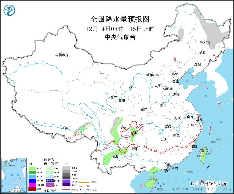 较强冷空气继续影响我国 西北地区东部华北等地有弱降雪