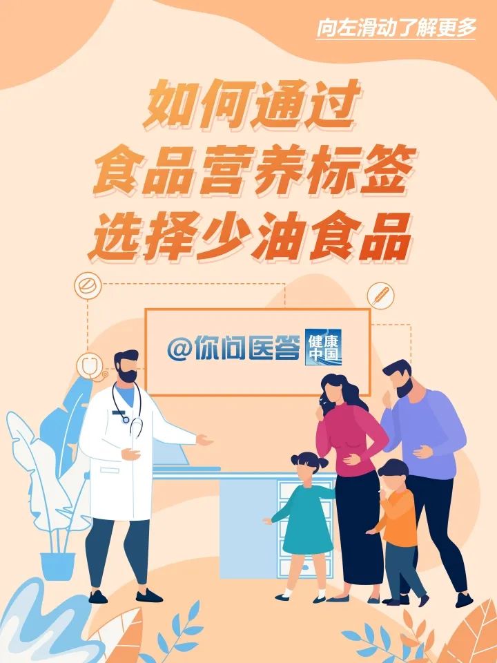 如何通过食品营养标签选择少油食品？｜你问医答