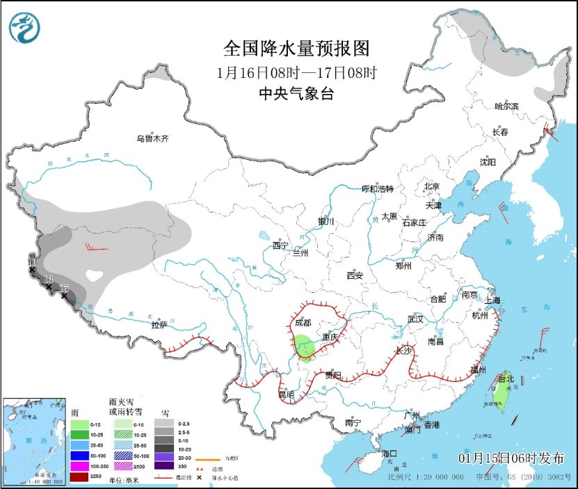 江淮江南华南等地降温明显 未来一周全国大部地区降水稀少