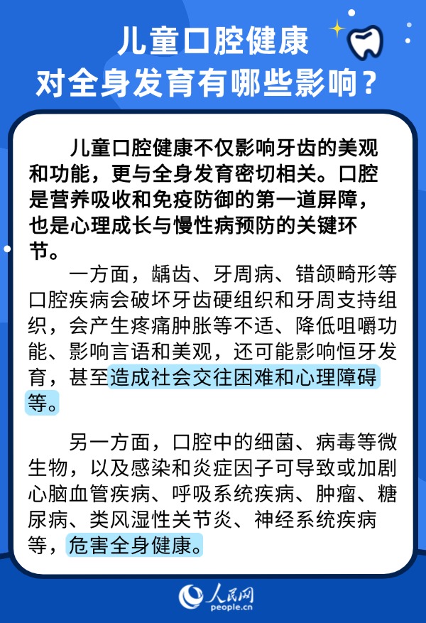 世界口腔健康日：护牙从小抓 儿童口腔健康6问6答来了