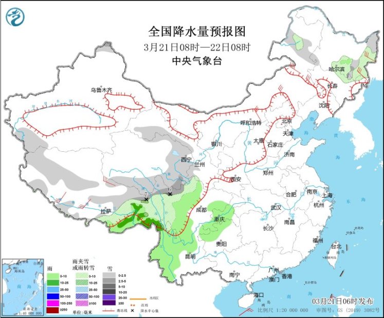 新疆西藏多雨雪天气 中东部气温逐步上升