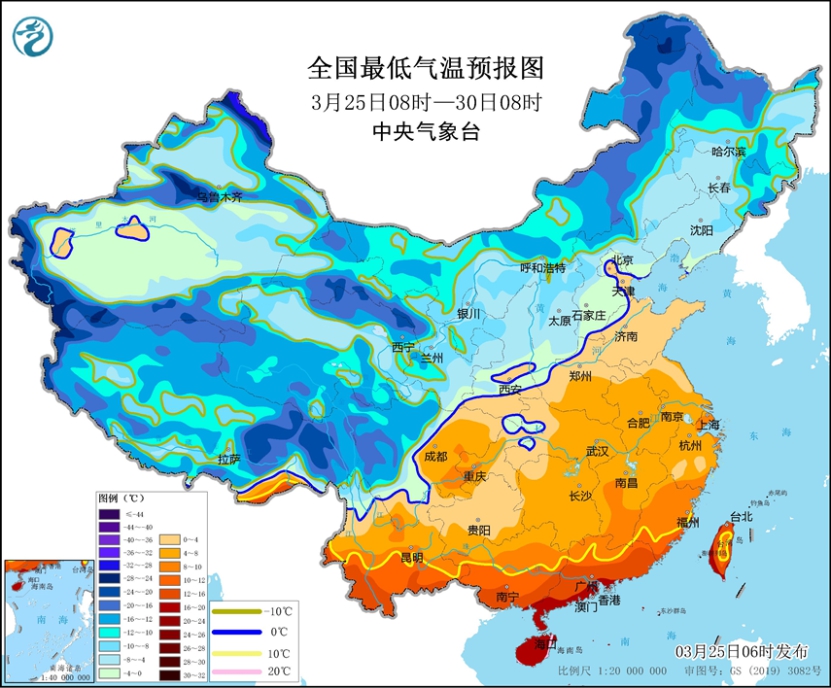 全国大部地区将有大风降温 西北地区华北地区多沙尘天气