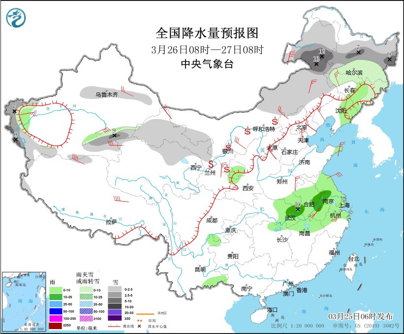 全国大部地区将有大风降温 西北地区华北地区多沙尘天气