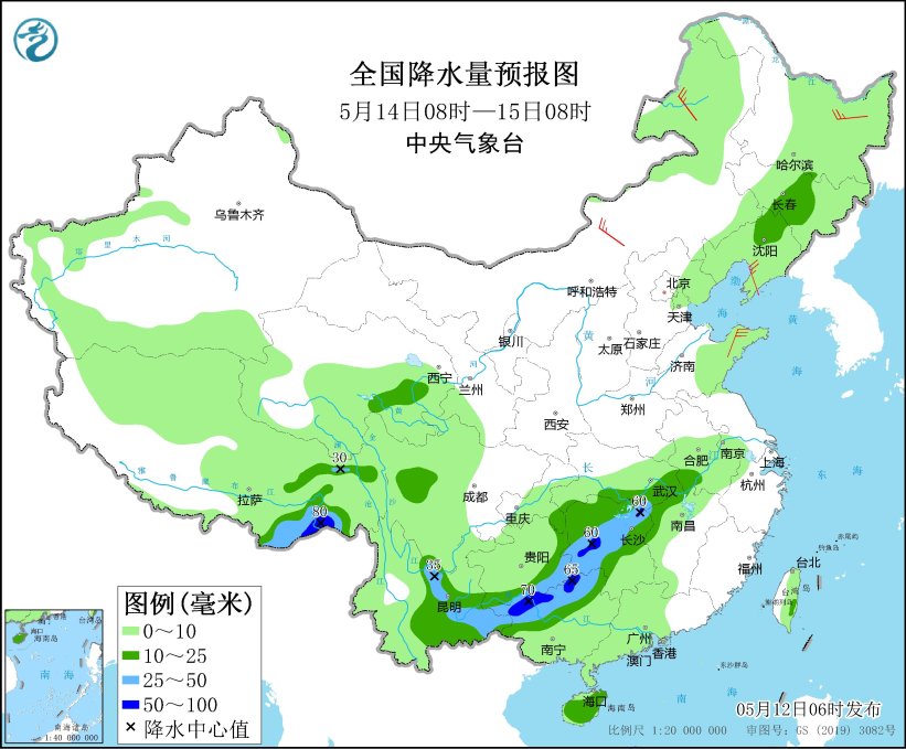 华北黄淮部分地区有高温天气发展 南方地区将有新一轮降水过程