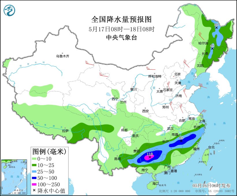 华北地区东北地区将有强对流和大风天气 黄淮等地区有高温天气发展