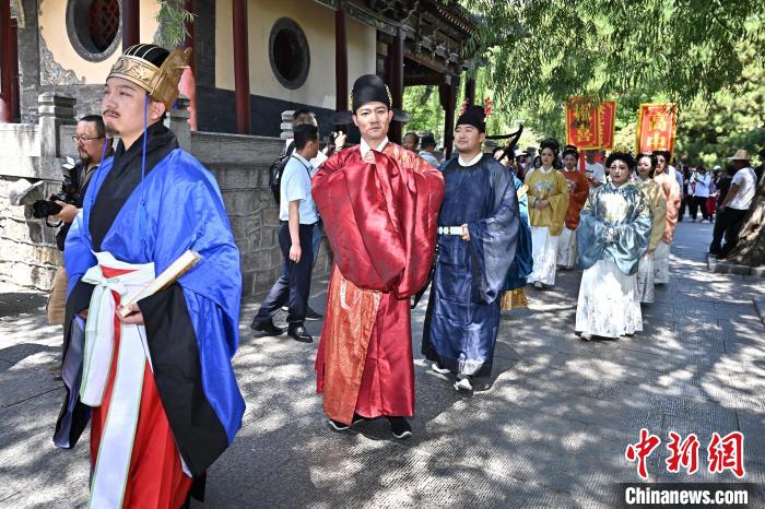 山西晋祠举办“文昌佑才”传统文化活动