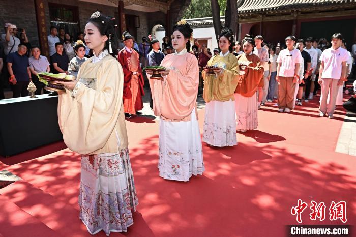 山西晋祠举办“文昌佑才”传统文化活动