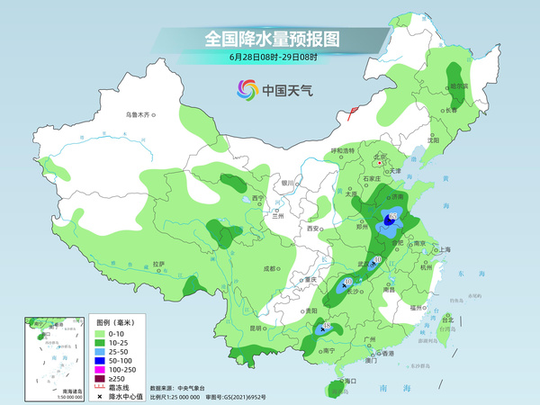 黄淮等局地有暴雨伴强对流 江南多地将上演高温持久战