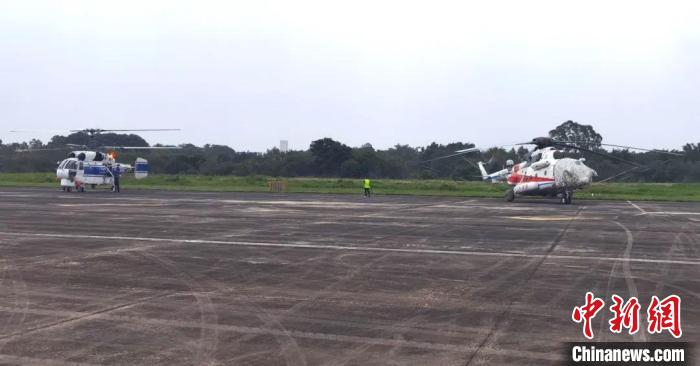 广东省应急航空救援阳江基地投入备战执勤