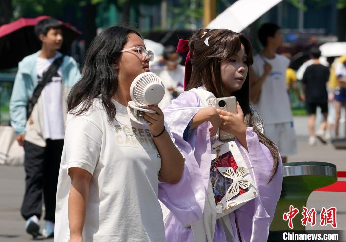 成都发布高温橙色预警