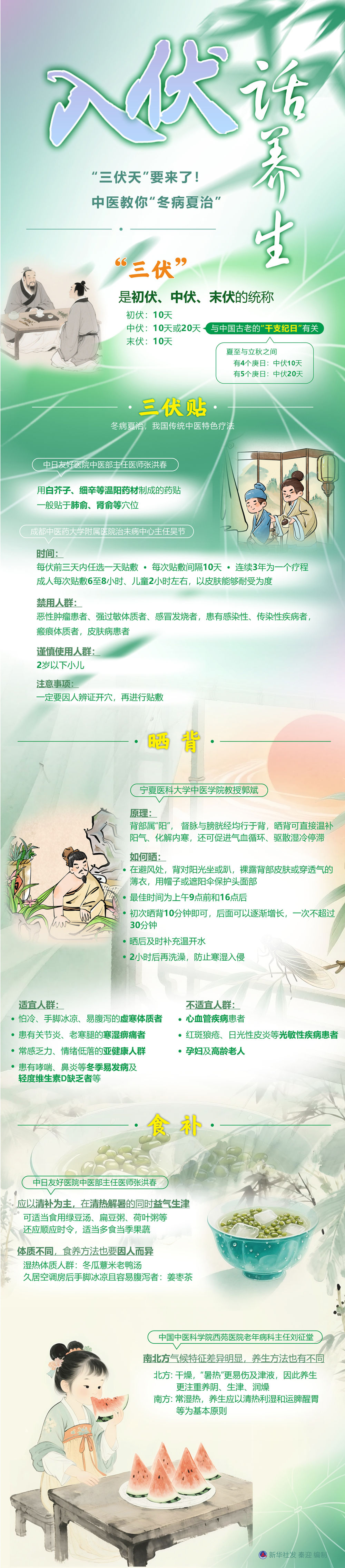 入伏话养生，中医教你“冬病夏治”