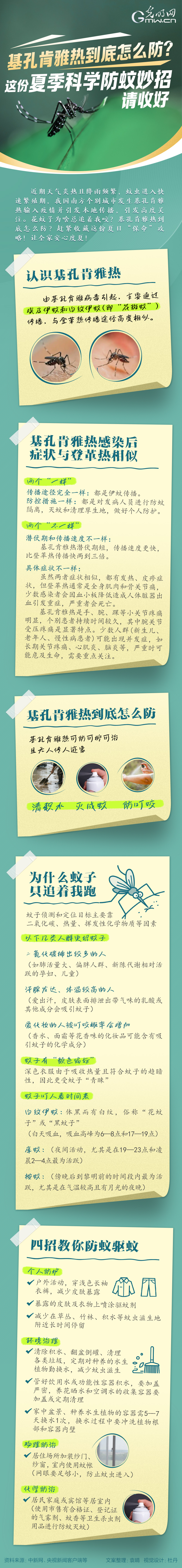 图解｜基孔肯雅热到底怎么防？这份夏季科学防蚊妙招请收好