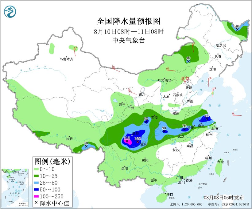 西北华北黄淮等地将有强降雨
