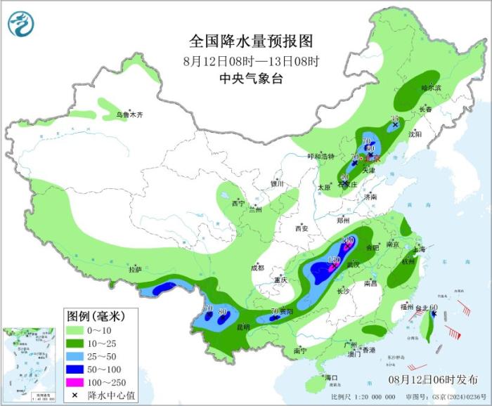台风“杨柳”将逐渐影响华南沿海 京津冀等地将有强对流天气