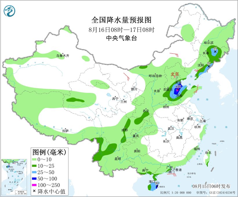 广西贵州四川重庆等地有较强降雨 东北地区华北等地多雷阵雨天气