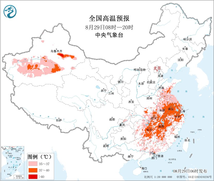 热带低压将影响华南地区 江南等地有持续性高温