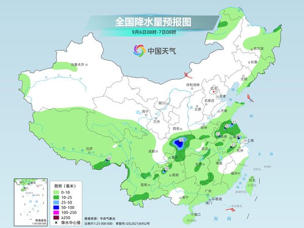 北方秋凉上线南方暑热犹存 四川陕西等地大范围降雨持续