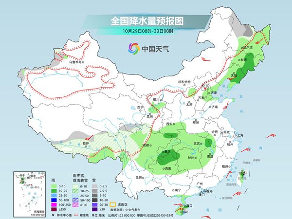 我国大部气温回升昼夜温差拉大 中东部降水将发展增多