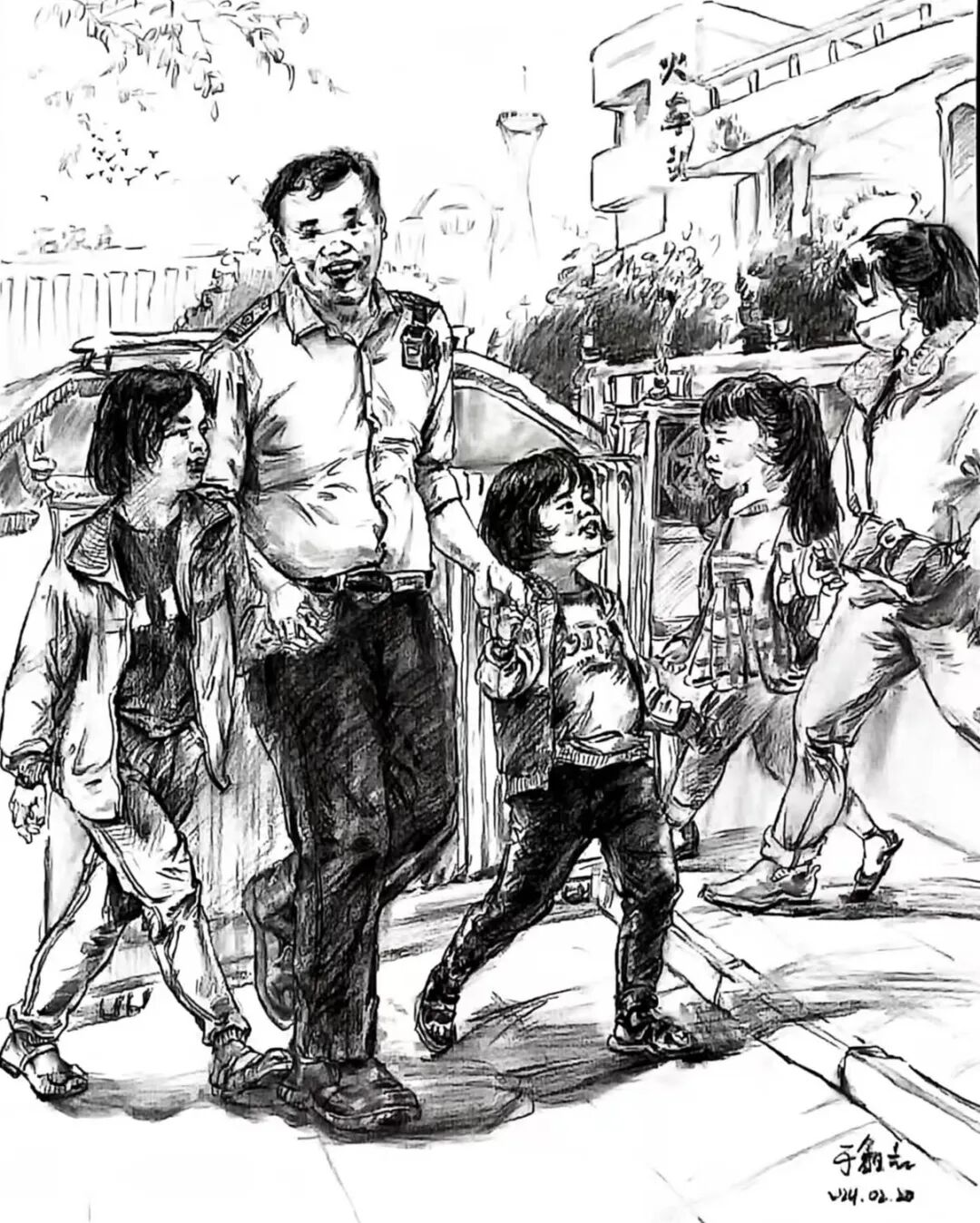 我的铁路风景丨火车一路前行