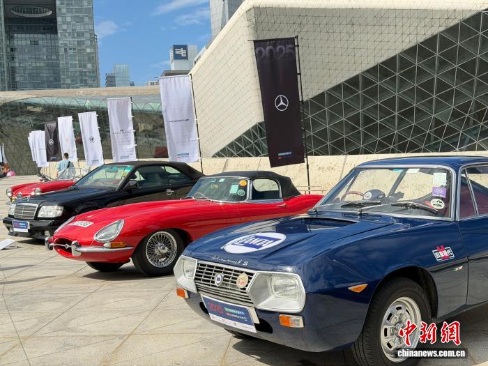60辆世界经典名车亮相羊城 助力广东文旅发展