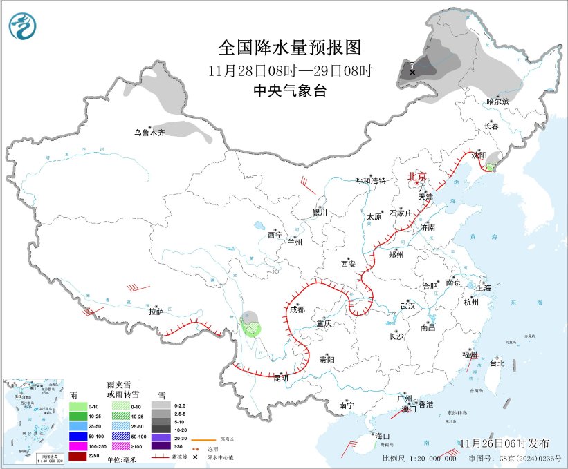新一股冷空气将影响我国大部地区 西北地区东部将有沙尘天气