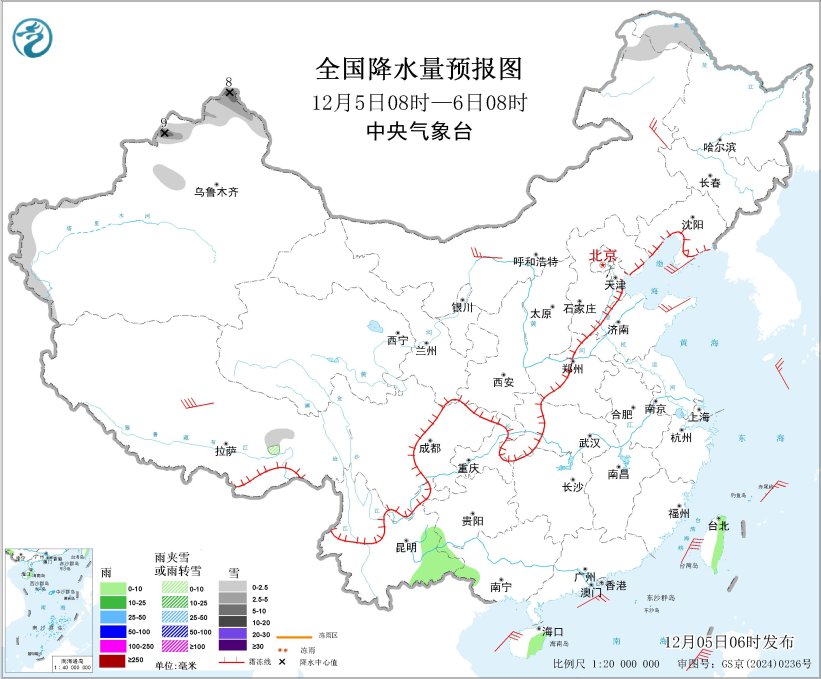 新一股冷空气将影响我国北方地区