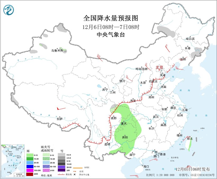 新一股冷空气将影响我国北方地区