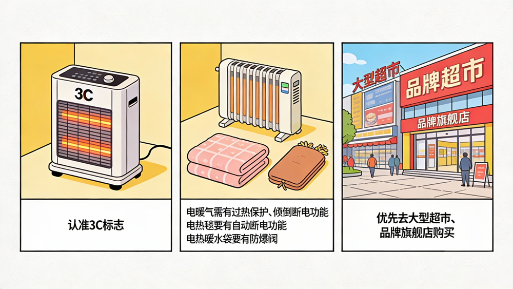 应急管理部支招：选对、用对“取暖神器”这个冬天温暖又安全