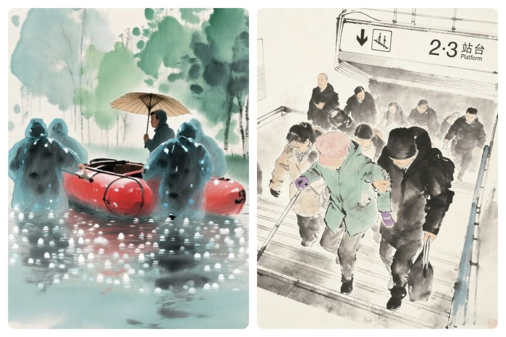 AI定格｜2025·人间微光