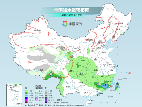 今夜起强降雨区将北抬至长江中下游 华南高温冒头需防暑