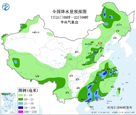 广西广东湖南湖北等地有较强降雨西北华北内蒙古等地多强对流
