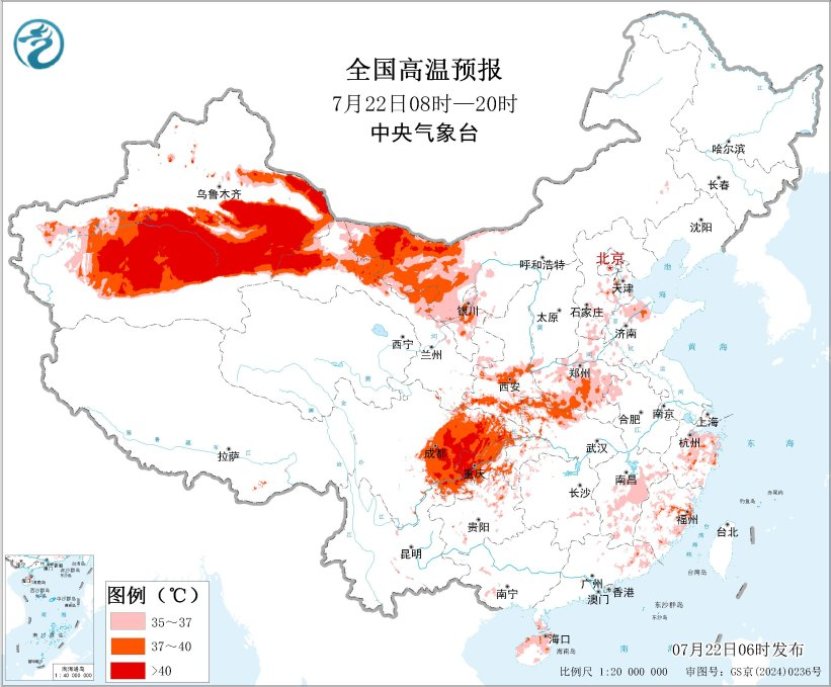 广西和长江中下游等地有较强降水 内蒙古华北东北地区多对流天气