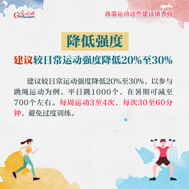 【全民健身日】贴完秋膘练起来！高温运动这些建议请查收