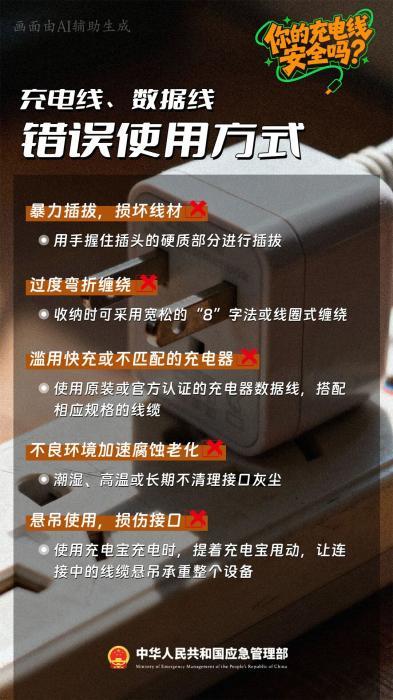 未拔充电器,客厅被烧光!这个习惯很危险