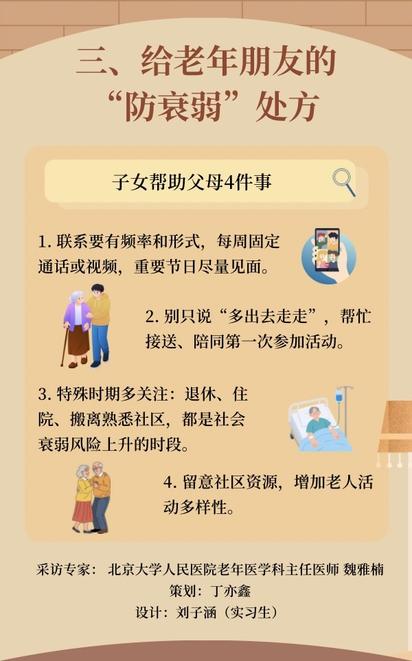 爸妈越老越“孤僻”？留意老年社会衰弱