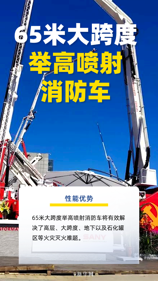 高精尖消防装备亮相第十九届中国国际消防展