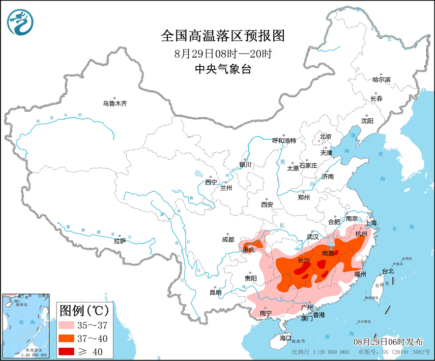 There are still heavy rains in the Sichuan Basin, Shaanxi and other places, and there are still high temperatures in Jiangnan, southern China and other places.