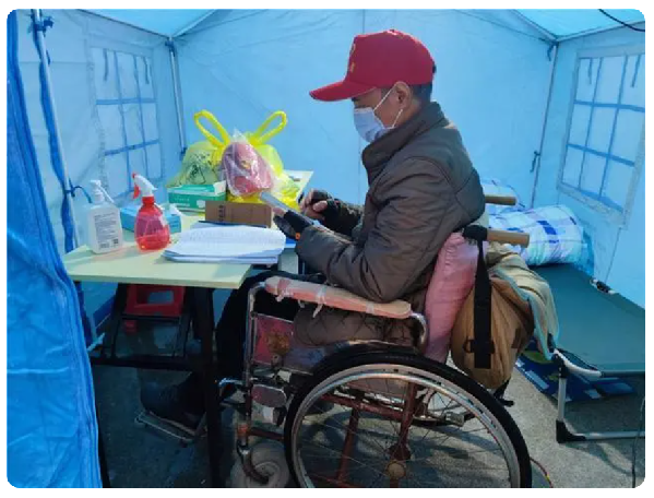 国际残疾人日丨残疾人志愿者：身残志坚 奋战在抗疫一线