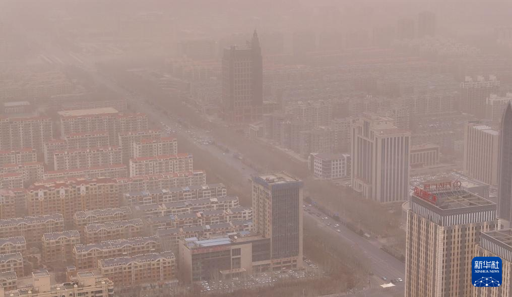 沙尘天气城市图片图片