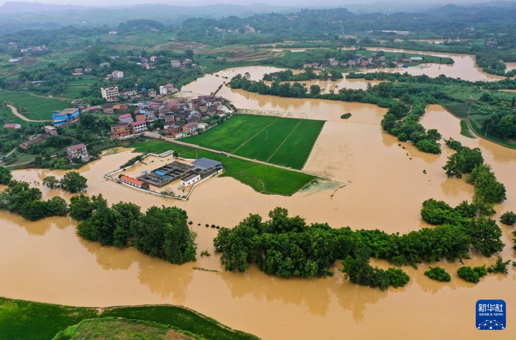 聚焦防汛抗洪｜重庆5区县降下特大暴雨 15条河流出现超警戒水位洪水