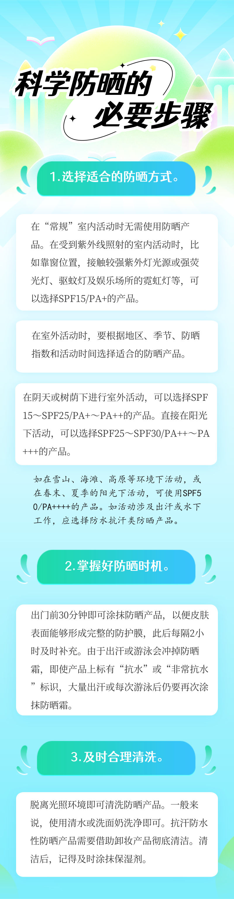 防晒：三伏天出门必修课