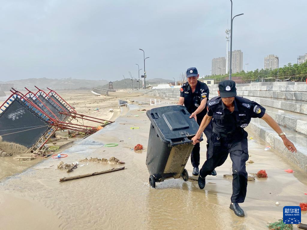 今年第3号台风“格美”登陆福建秀屿