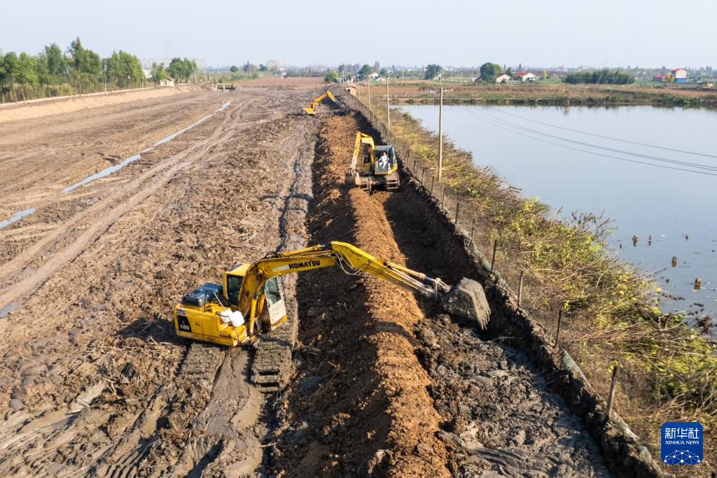 湖南南县：加快推进高标准农田建设