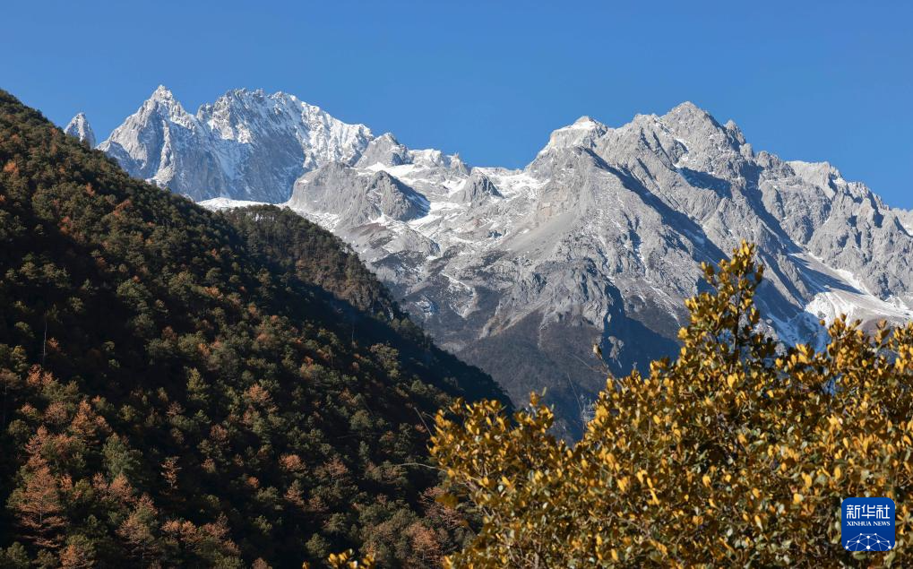 云南丽江玉龙雪山风光