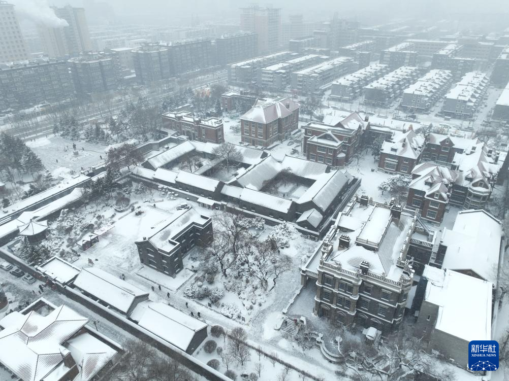 辽宁迎强降雪