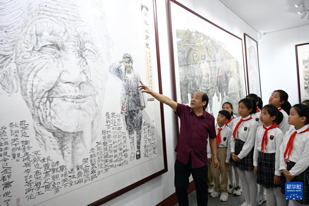 走进沂蒙画派研究院感受沂蒙精神