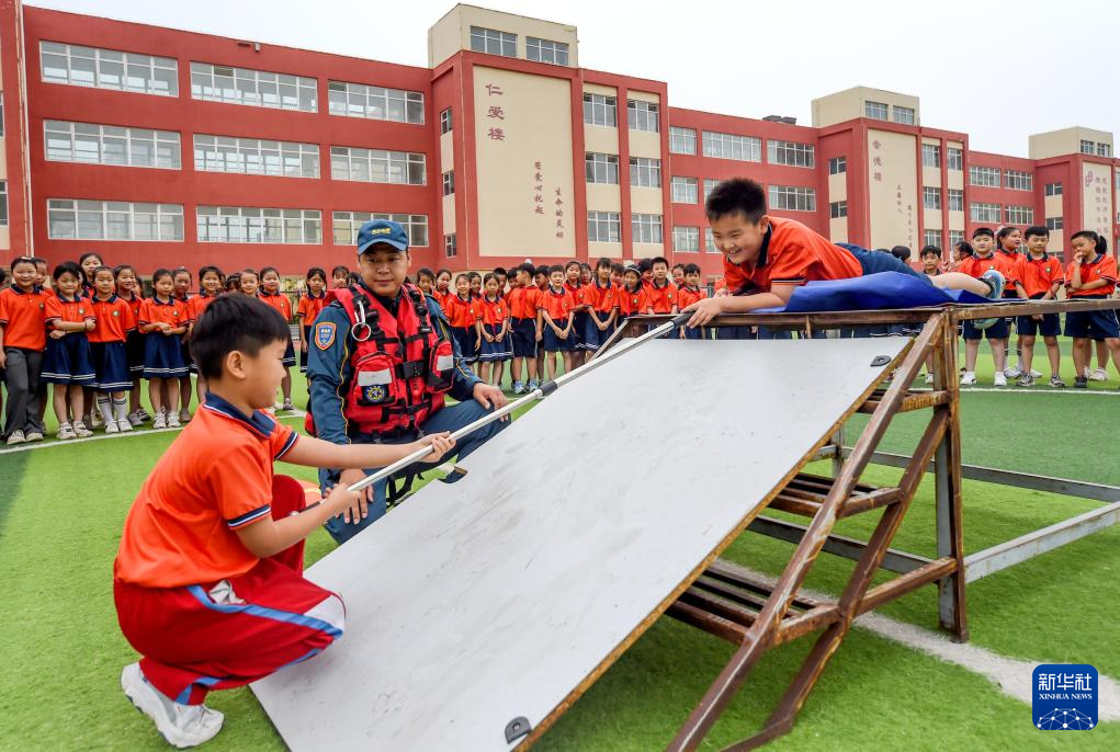河北邱县：防溺水 迎暑假